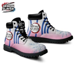 Akaza Combat Boots Demon Slayer Premium Otaku Fashion Shoes 3