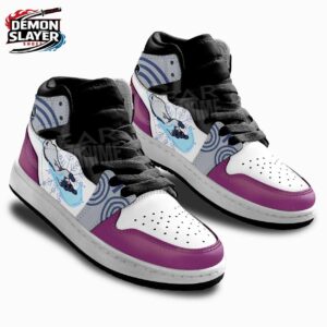 Akaza High-Top Leather Sneakers Demon Slayer Stylish Anime Gift For Fans 2