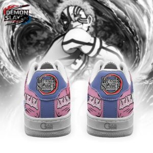 Akaza Low-Top Leather Sneakers Demon Slayer Premium Anime Shoes For Fans 3