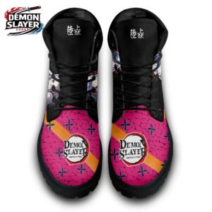 Daki Combat Boots Demon Slayer Stylish Anime Gift For Fans 3
