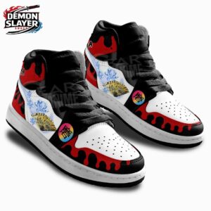 Douma High-Top Leather Sneakers Demon Slayer Limited Anime Gift For Fans 2