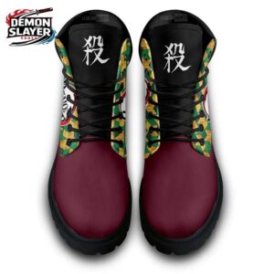 Giyu Combat Boots Demon Slayer Streetwear Streetwear Sneakers 2
