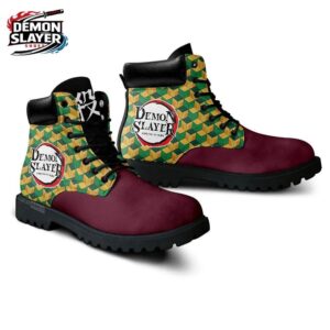 Giyu Combat Boots Demon Slayer Streetwear Streetwear Sneakers 3