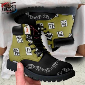 Gyomei Combat Boots Demon Slayer Epic Anime Gift For Fans 1