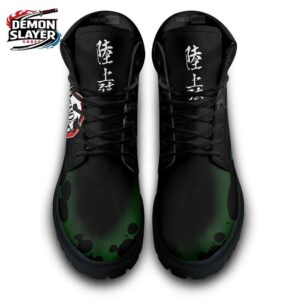 Gyutaro Combat Boots Demon Slayer Custom Custom Anime Sneakers 2
