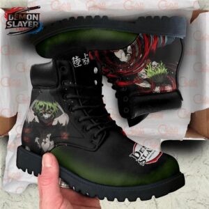 Gyutaro Combat Boots Demon Slayer Limited Anime Gift For Fans 1