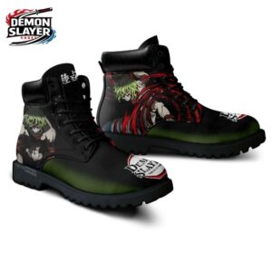 Gyutaro Combat Boots Demon Slayer Limited Anime Gift For Fans 2