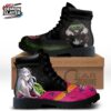 Pink Green Split Pattern Gyutaro Daki Combat Boots – Demon Slayer Gyutaro Shoes