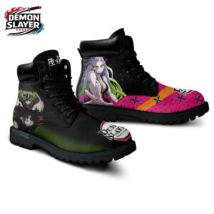 Gyutaro Daki Combat Boots Demon Slayer Epic Custom Anime Sneakers 2