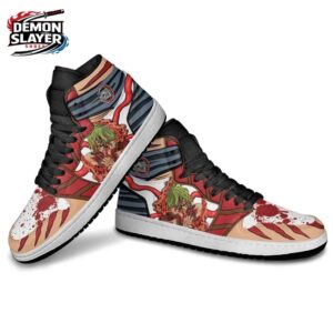 Gyutaro High-Top Leather Sneakers Demon Slayer Premium Anime Gift For Fans 2