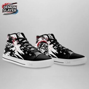 Gyutaro High Tops Canvas Shoes Demon Slayer Ultimate Collector Anime Sneakers 2
