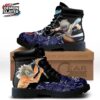 Aqua Blue Dual Portrait Geometric Inosuke Court Shoes – Demon Slayer Inosuke Hashibira Shoes
