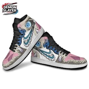 Inosuke High-Top Leather Sneakers Demon Slayer Epic Streetwear Sneakers 3