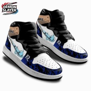 Inosuke High-Top Leather Sneakers Demon Slayer Legendary Custom Anime Sneakers 2