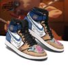 Blue Tan Dual Blade Fur Inosuke Low-Top Leather Sneakers – Demon Slayer Inosuke Hashibira Shoes Blue Tan Dual Blade Fur Inosuke Low-Top Leather Sneakers – Demon Slayer Inosuke Hashibira Shoes