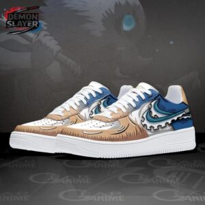 Inosuke Low-Top Leather Sneakers Demon Slayer Custom Anime Shoes For Fans 1