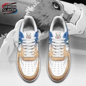 Inosuke Low-Top Leather Sneakers Demon Slayer Custom Anime Shoes For Fans 3