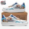 Blue Tan Dual Blade Fur Inosuke Low-Top Leather Sneakers – Demon Slayer Inosuke Hashibira Shoes Blue Tan Dual Blade Fur Inosuke Low-Top Leather Sneakers – Demon Slayer Inosuke Hashibira Shoes