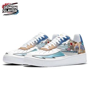 Inosuke Low-Top Leather Sneakers Demon Slayer Legendary Anime Shoes For Fans 3