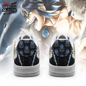 Inosuke Low-Top Leather Sneakers Demon Slayer Stylish Otaku Fashion Shoes 2