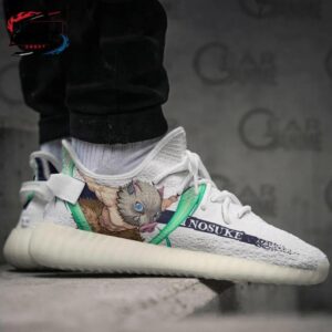 Inosuke Mesh Runners Shoes Demon Slayer Stylish Anime Gift For Fans 3