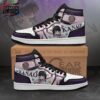 Purple White Eye Butterfly Kanao High-Top Leather Sneakers – Demon Slayer Kanao Tsuyuri Shoes