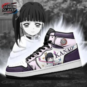 Kanao High-Top Leather Sneakers Demon Slayer Custom Collector Anime Sneakers 2