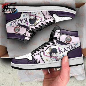 Kanao High-Top Leather Sneakers Demon Slayer Custom Collector Anime Sneakers 3
