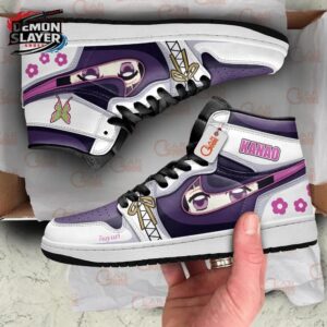 Kanao High-Top Leather Sneakers Demon Slayer Epic Custom Anime Sneakers 1