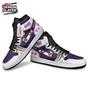 Kanao High-Top Leather Sneakers Demon Slayer Epic Custom Anime Sneakers 3
