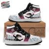 Pink Purple Butterfly Blade Kanao Low-Top Leather Sneakers – Demon Slayer Kanao Tsuyuri Shoes