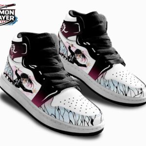 Kanao High-Top Leather Sneakers Demon Slayer Streetwear Otaku Fashion Shoes 1