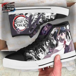 Kanao High Tops Canvas Shoes Demon Slayer Stylish Collector Anime Sneakers 2