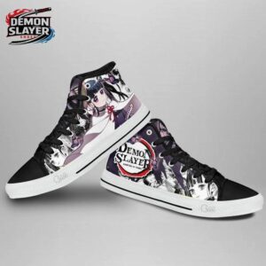 Kanao High Tops Canvas Shoes Demon Slayer Stylish Collector Anime Sneakers 3