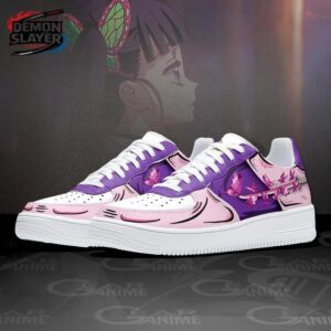 Kanao Low-Top Leather Sneakers Demon Slayer Stylish Otaku Fashion Shoes 1