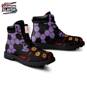 Kokushibo Combat Boots Demon Slayer Exclusive Anime Gift For Fans 2