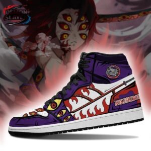 Kokushibo High-Top Leather Sneakers Demon Slayer Exclusive Anime Gift For Fans 2