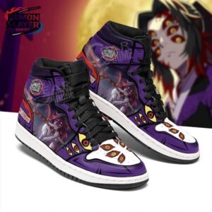 Kokushibo High-Top Leather Sneakers Demon Slayer Streetwear Otaku Fashion Shoes 1