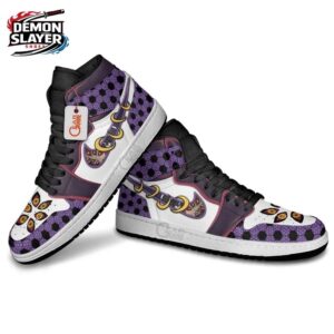 Kokushibo High-Top Leather Sneakers Demon Slayer Ultimate Streetwear Sneakers 3