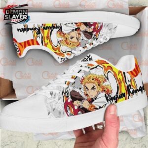 Kyojuro Rengoku Court Shoes Demon Slayer Limited Streetwear Sneakers 1