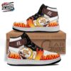 White Entertainment District Battle Nezuko Court Shoes – Demon Slayer Nezuko Shoes