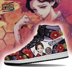 Lady Tamayo High-Top Leather Sneakers Demon Slayer Custom Streetwear Sneakers 2