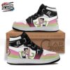 Black White Red Circle Manga Mitsuri High Tops Canvas Shoes – Demon Slayer Mitsuri Shoes