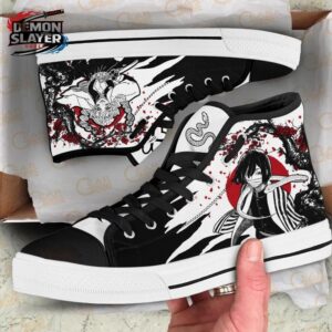 Mitsuri High Tops Canvas Shoes Demon Slayer Epic Otaku Fashion Shoes 1