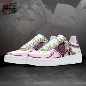Mitsuri Low-Top Leather Sneakers Demon Slayer Exclusive Anime Gift For Fans 1