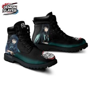 Muichiro Combat Boots Demon Slayer Exclusive Anime Gift For Fans 2