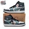 Black Teal Mist Blade Muichiro High-Top Leather Sneakers – Demon Slayer Muichiro Shoes Black Teal Mist Blade Muichiro High-Top Leather Sneakers – Demon Slayer Muichiro Shoes