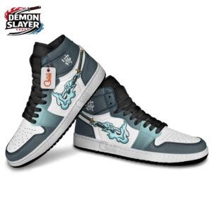 Muichiro High-Top Leather Sneakers Demon Slayer Legendary Anime Gift For Fans 3