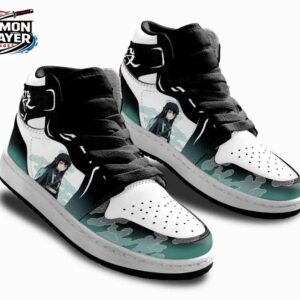 Muichiro High-Top Leather Sneakers Demon Slayer Limited Custom Anime Sneakers 2