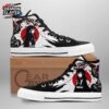 Dark Teal Eye Mist Muichiro High-Top Leather Sneakers – Demon Slayer Muichiro Shoes Dark Teal Eye Mist Muichiro High-Top Leather Sneakers – Demon Slayer Muichiro Shoes